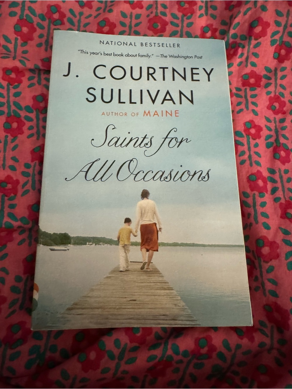 Saints for All Occasions by J. Courtney Sullivan - Soft Blue Cover